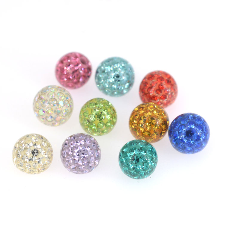 10Pcs 16g&14g 3-5mm Tongue Bar - Body Jewelry Replacement Ball 评论和价格