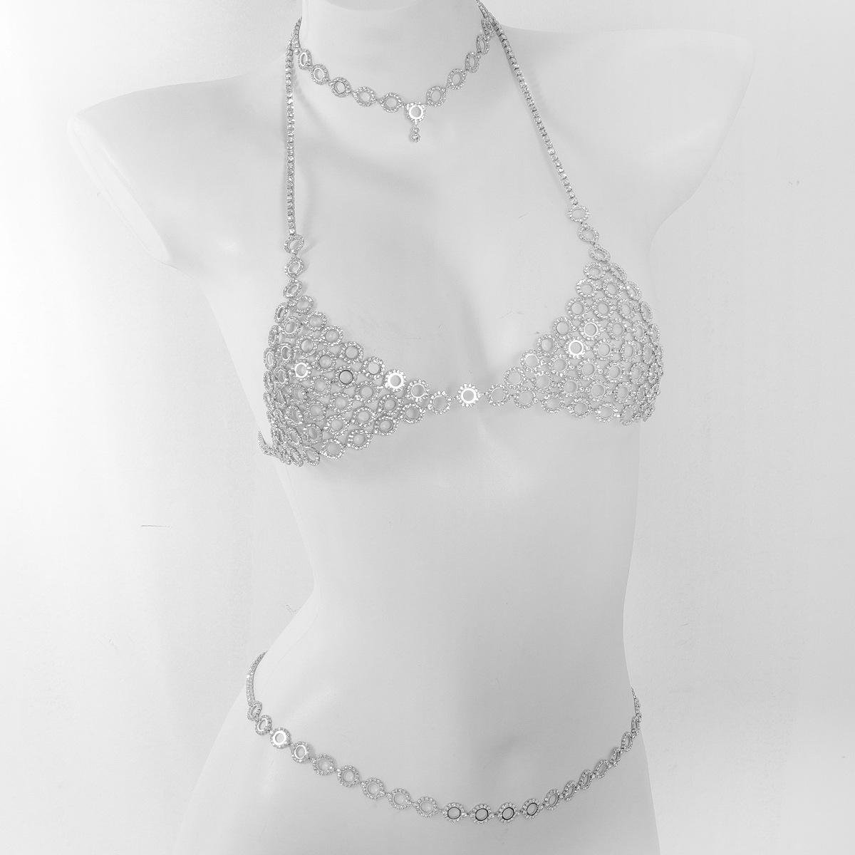 Fashionable Circular Splicing  - Body Jewelry Retainers 评论和价格