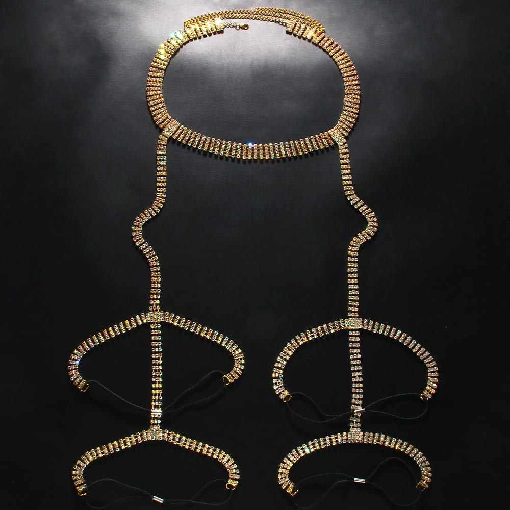 Stonefans Rhinestone Thigh Gar - Body Jewelry Retainers 评论和价格