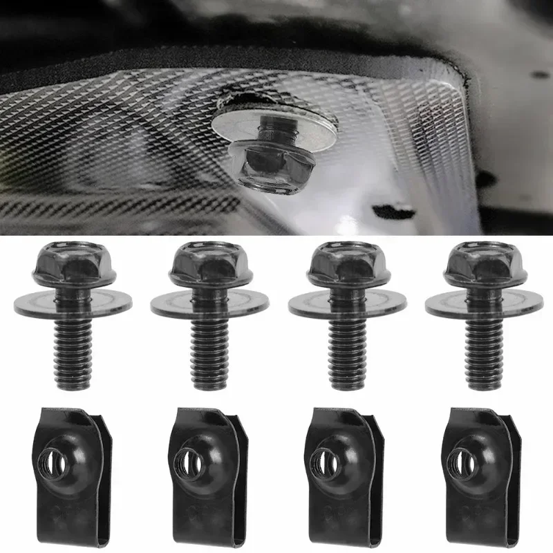 Car Body Bolts U-nut Clips Fas - Body Jewelry Retainers 评论和价格