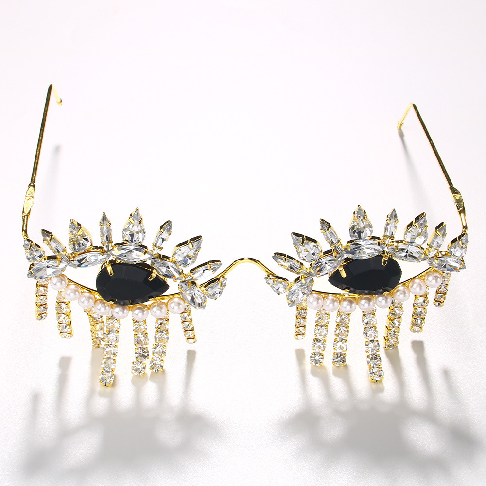 Stonefans Tassel Glasses Frame - Body Jewelry Retainers 评论和价格
