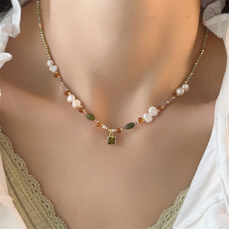 Dopamine Natural Freshwater Ba - Body Jewelry Necklace 评论和价格