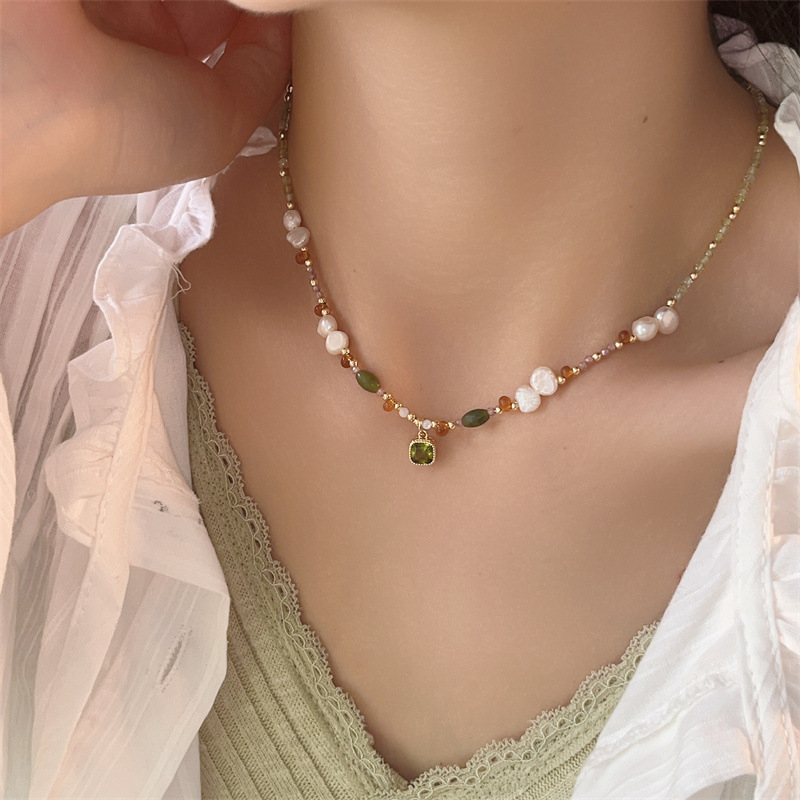 Dopamine Natural Freshwater Ba - Body Jewelry Necklace 评论和价格